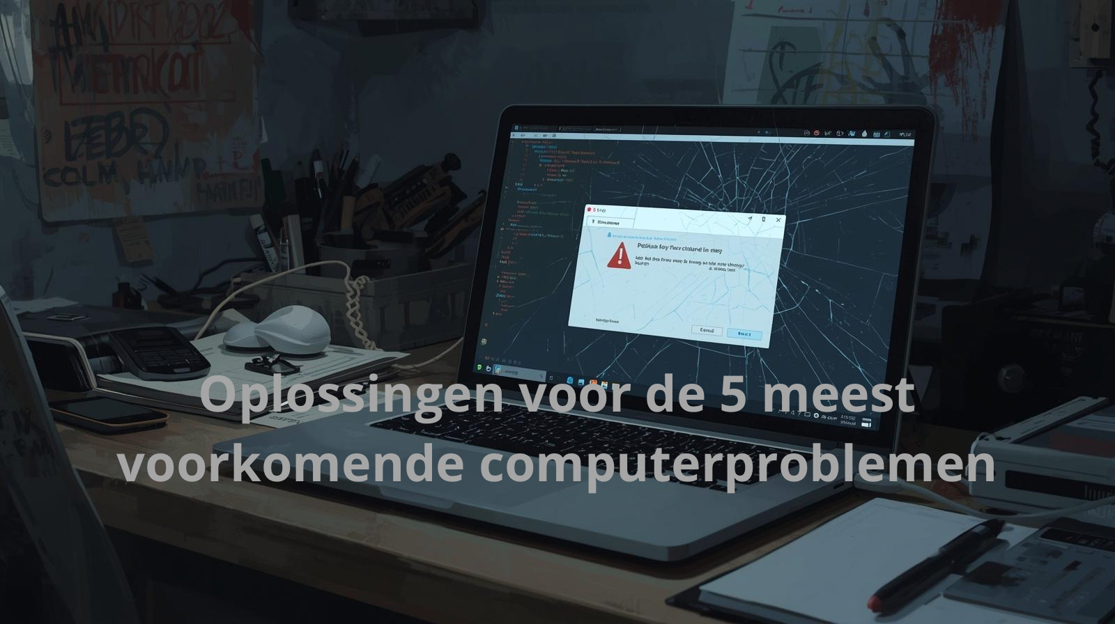 Oplossingen voor de 5 meest voorkomende computerproblemen