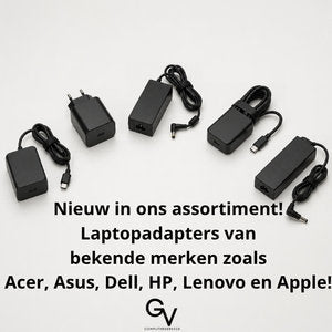 Nieuw in ons assortiment: laptopadapters van bekende merken