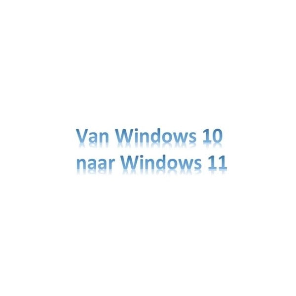 Windows 10 vervalt per 14-10-2025
