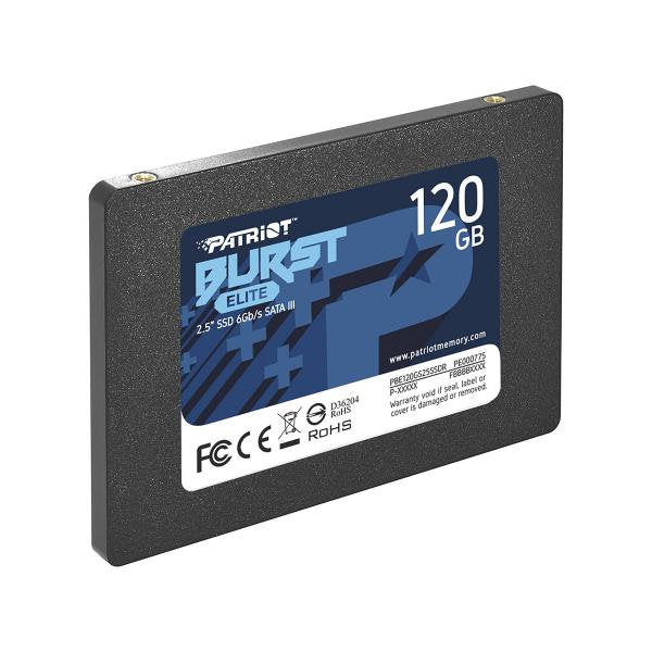 Patriot BURST ELITE SSD, 120GB, SATA3, 540 MB/s