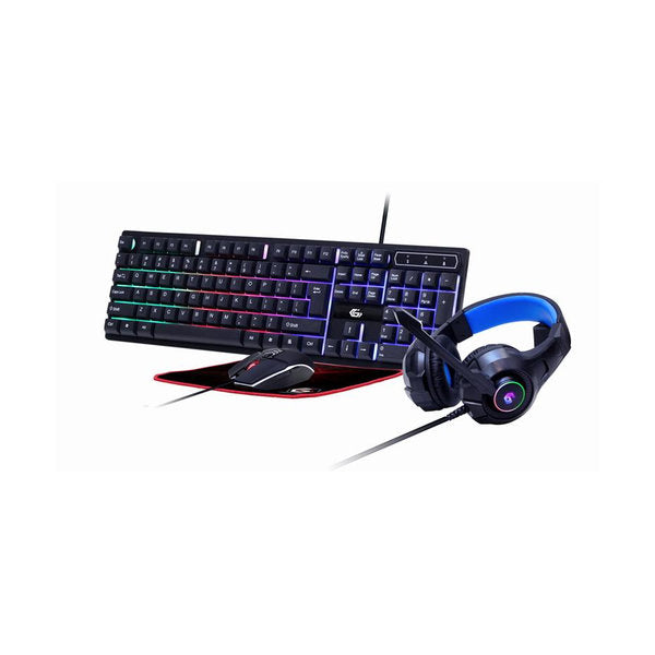 4-in-1 backlight gaming kit "Ghost"