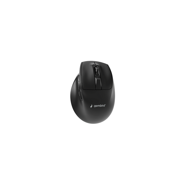 Triple-mode draadloze ergonomische muis met 9 knoppen, 2.4G+BT+USB