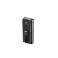 20 W Snelladende powerbank met geïntegreerde kabels, 20000 mAh, zwart