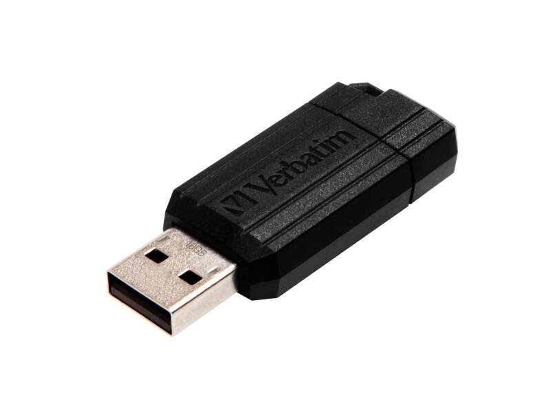 Verbatim PinStripe  Zwart USB-stick