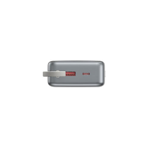 65 W Snelladende powerbank met geïntegreerde kabels, 20000 mAh