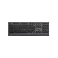 Slimline bedraad multimedia toetsenbord met Type-C-adapter, US-layout