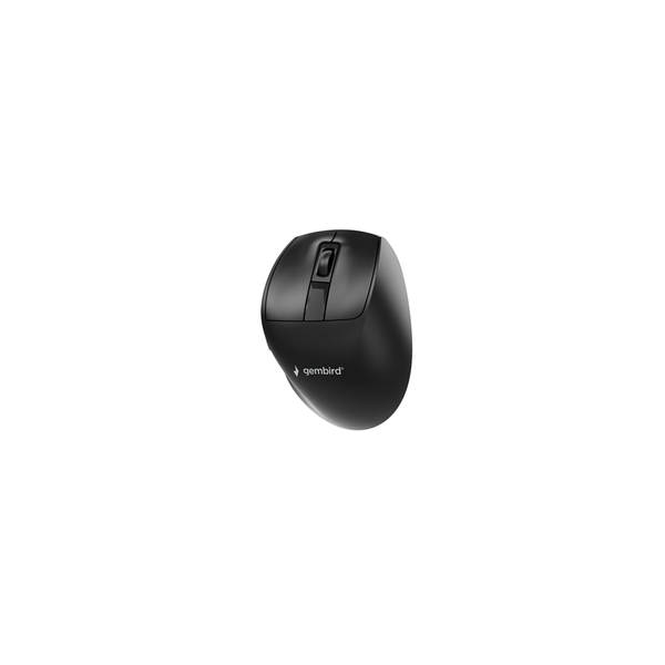 Triple-mode draadloze ergonomische muis met 9 knoppen, 2.4G+BT+USB