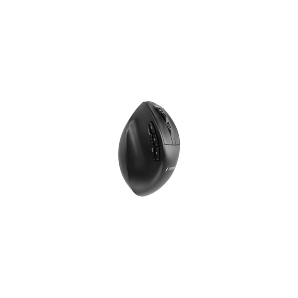 Triple-mode draadloze ergonomische muis met 9 knoppen, 2.4G+BT+USB