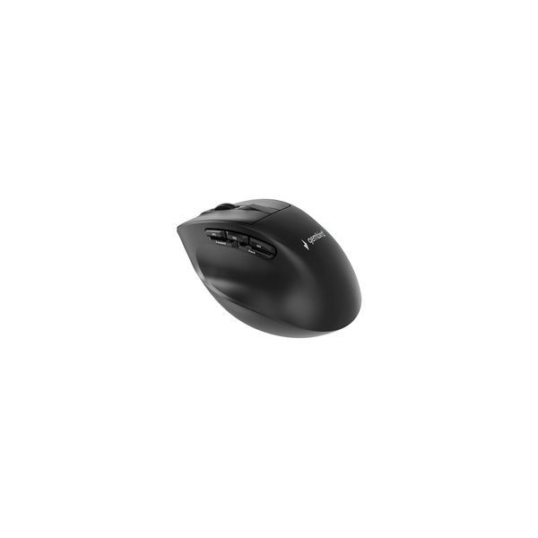 Triple-mode draadloze ergonomische muis met 9 knoppen, 2.4G+BT+USB