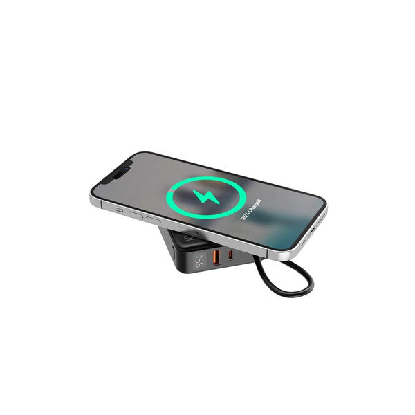 20 W Snelladende powerbank met draadloze laadfunctie 10000 mAh