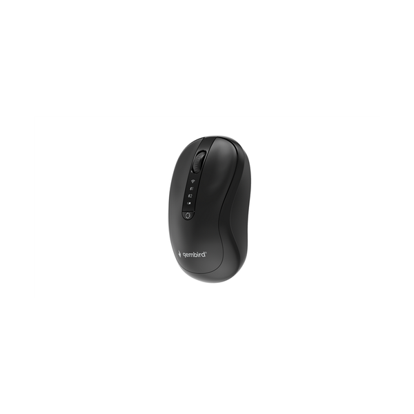 Dual-mode draadloze muis met 4 knoppen, 2.4G+BT