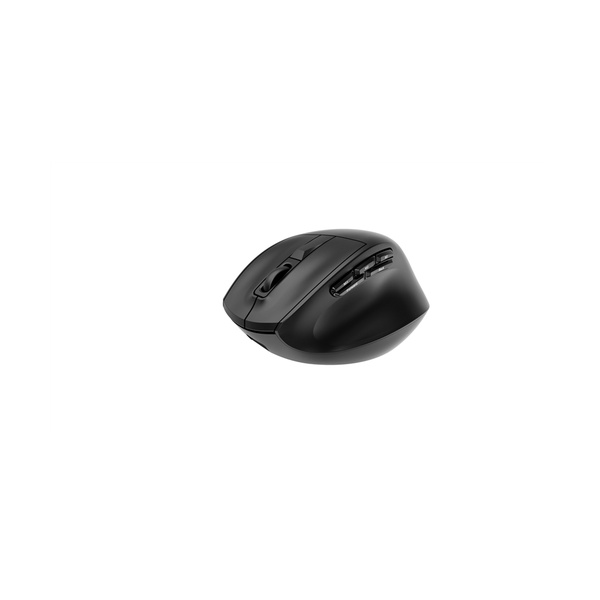 Triple-mode draadloze ergonomische muis met 9 knoppen, 2.4G+BT+USB