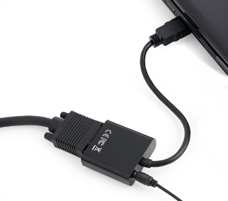 HDMI naar VGA adapter met audio