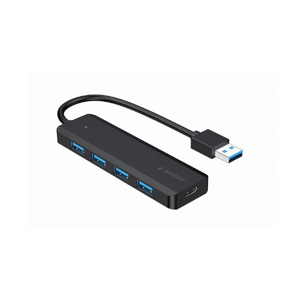 4-poorts USB-hub 3.1  zwart