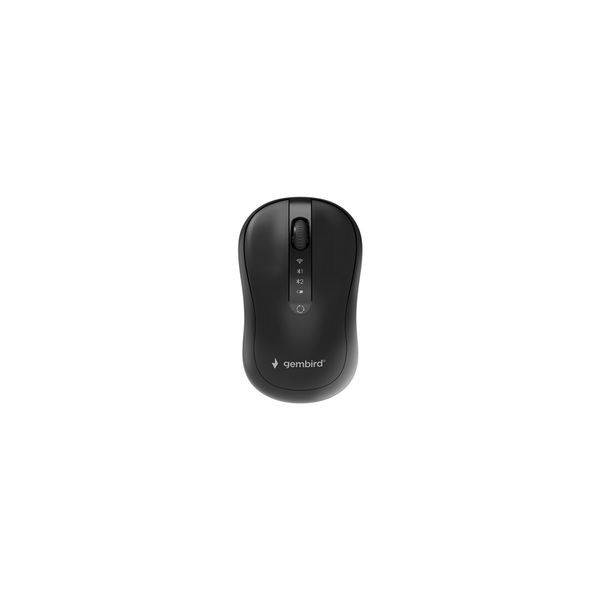 Dual-mode draadloze muis met 4 knoppen, 2.4G+BT