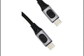 Yanec USB-C naar USB-C laad- en datakabel 1m nylon (100W)