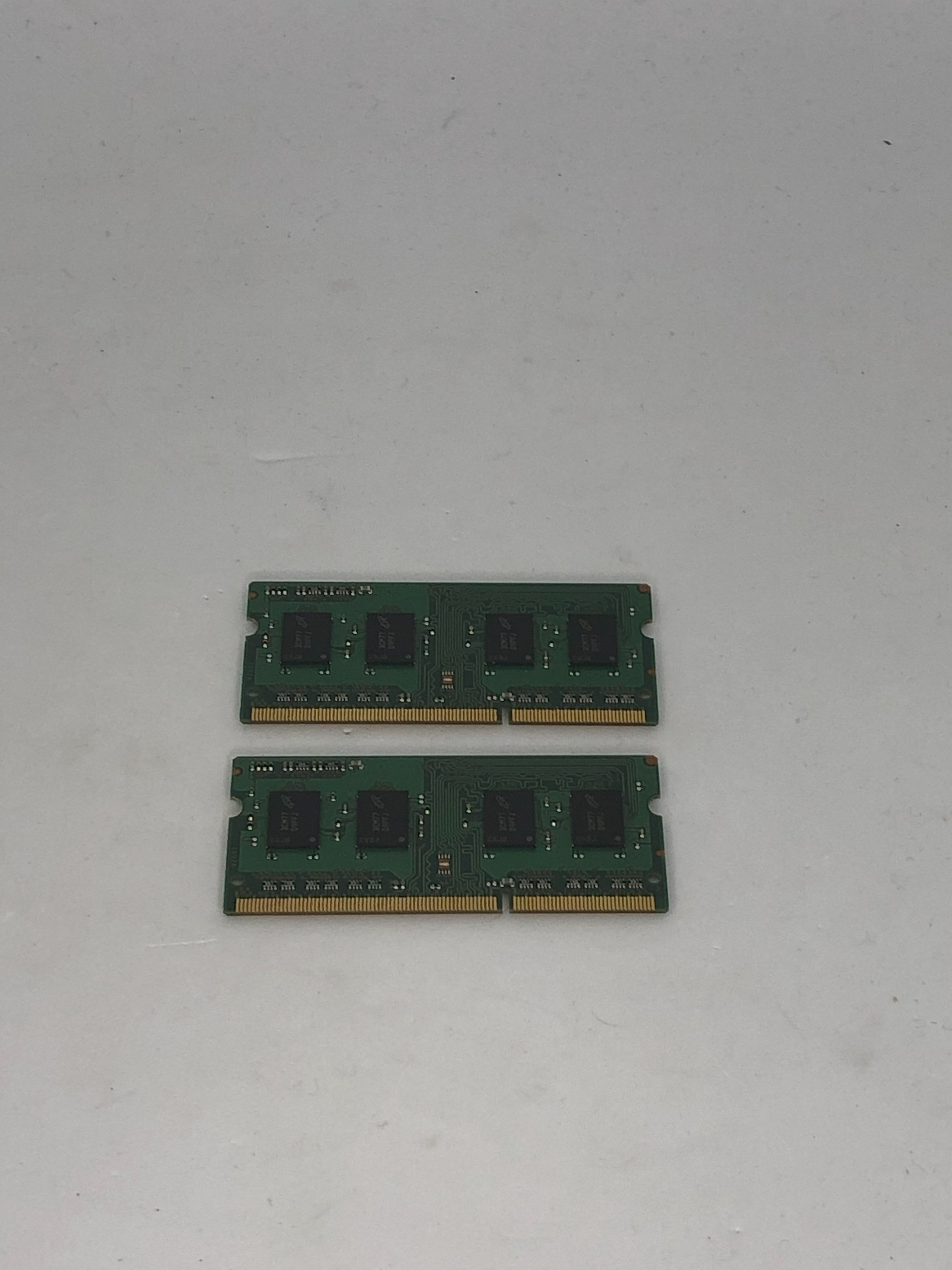 Laptop memory set 2x 2gb (4gb)