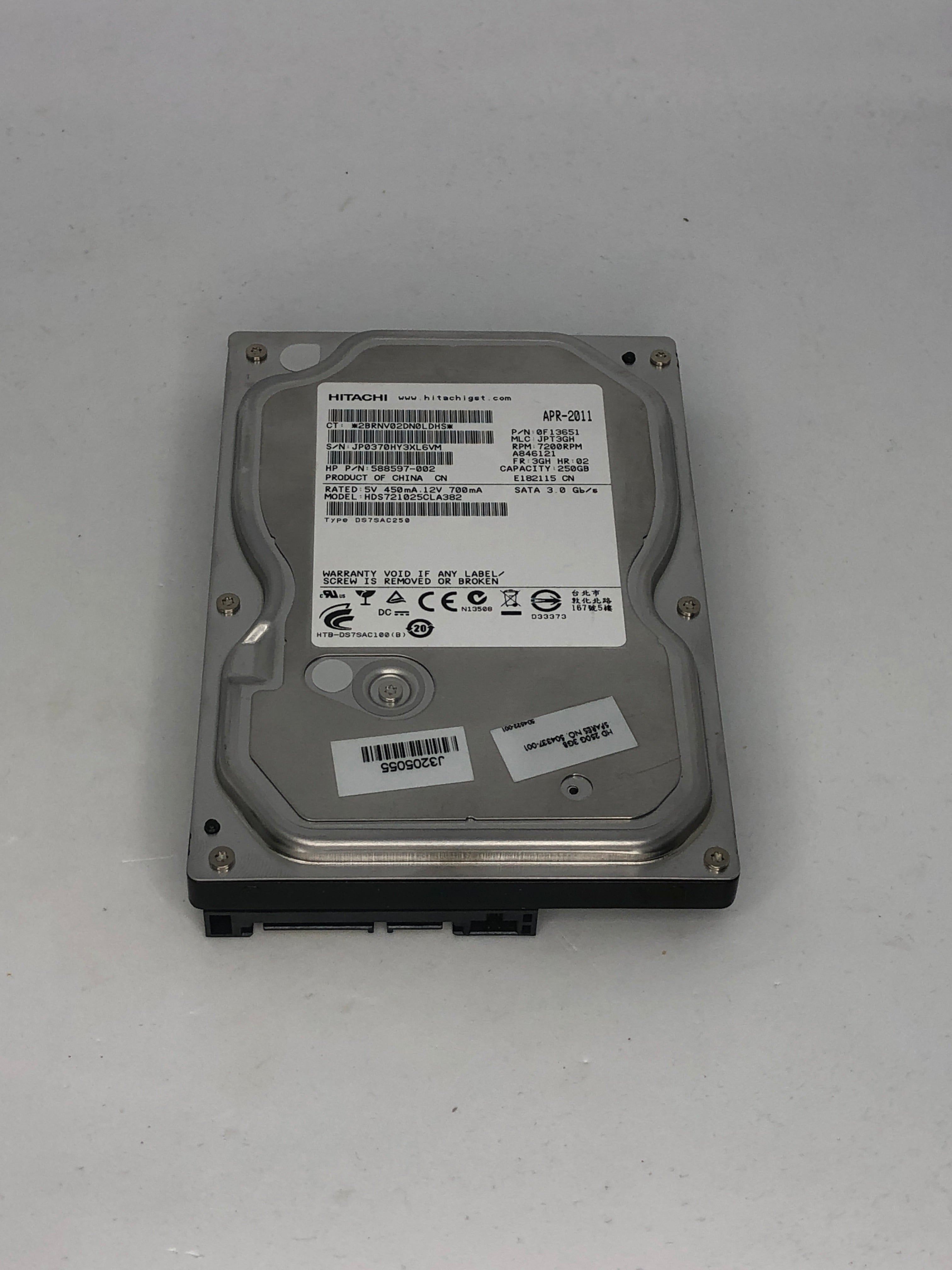 Hard drive Hitachi 250 GB