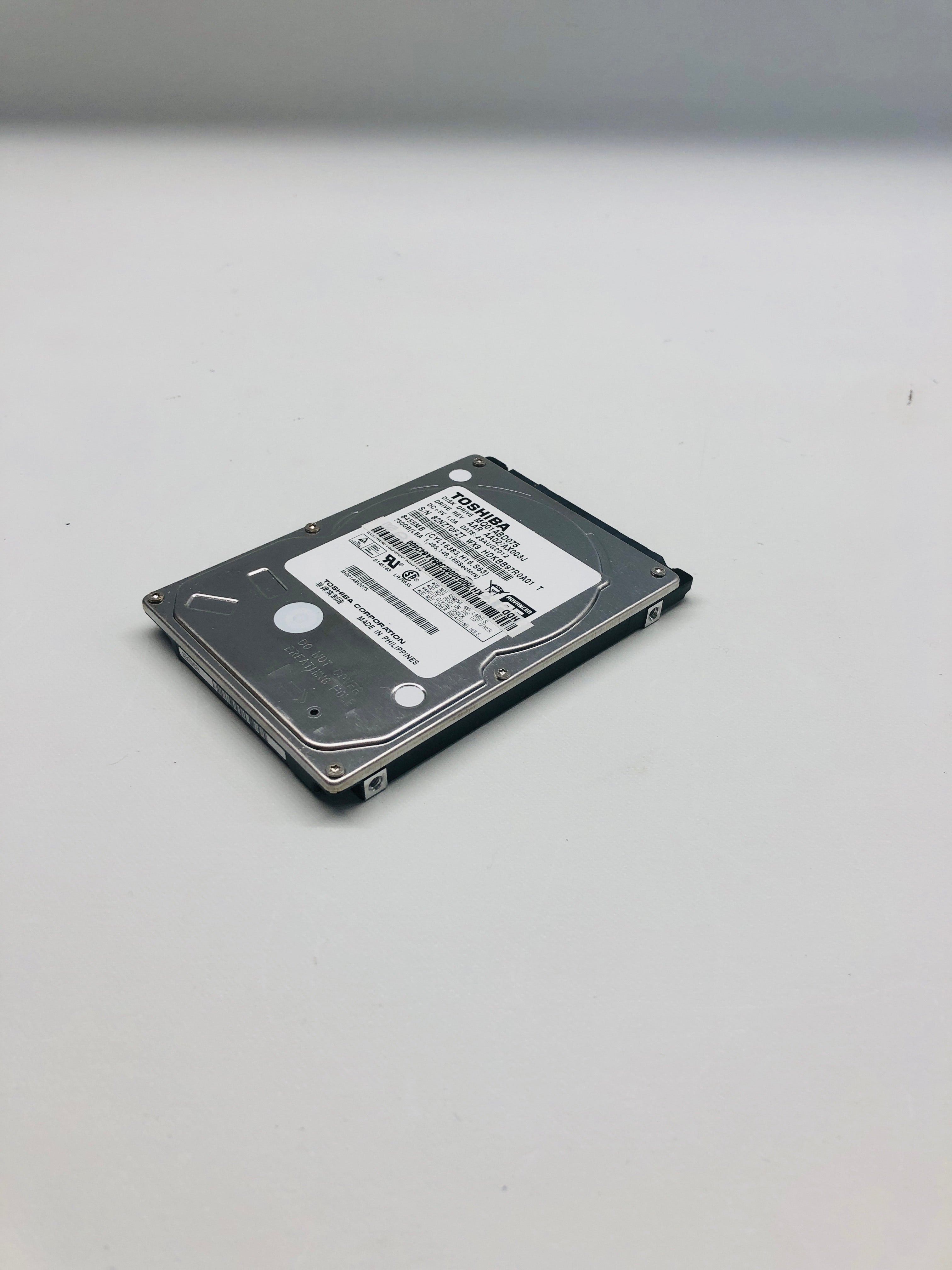Harde schijf 2.5 inch Toshiba 750 gb