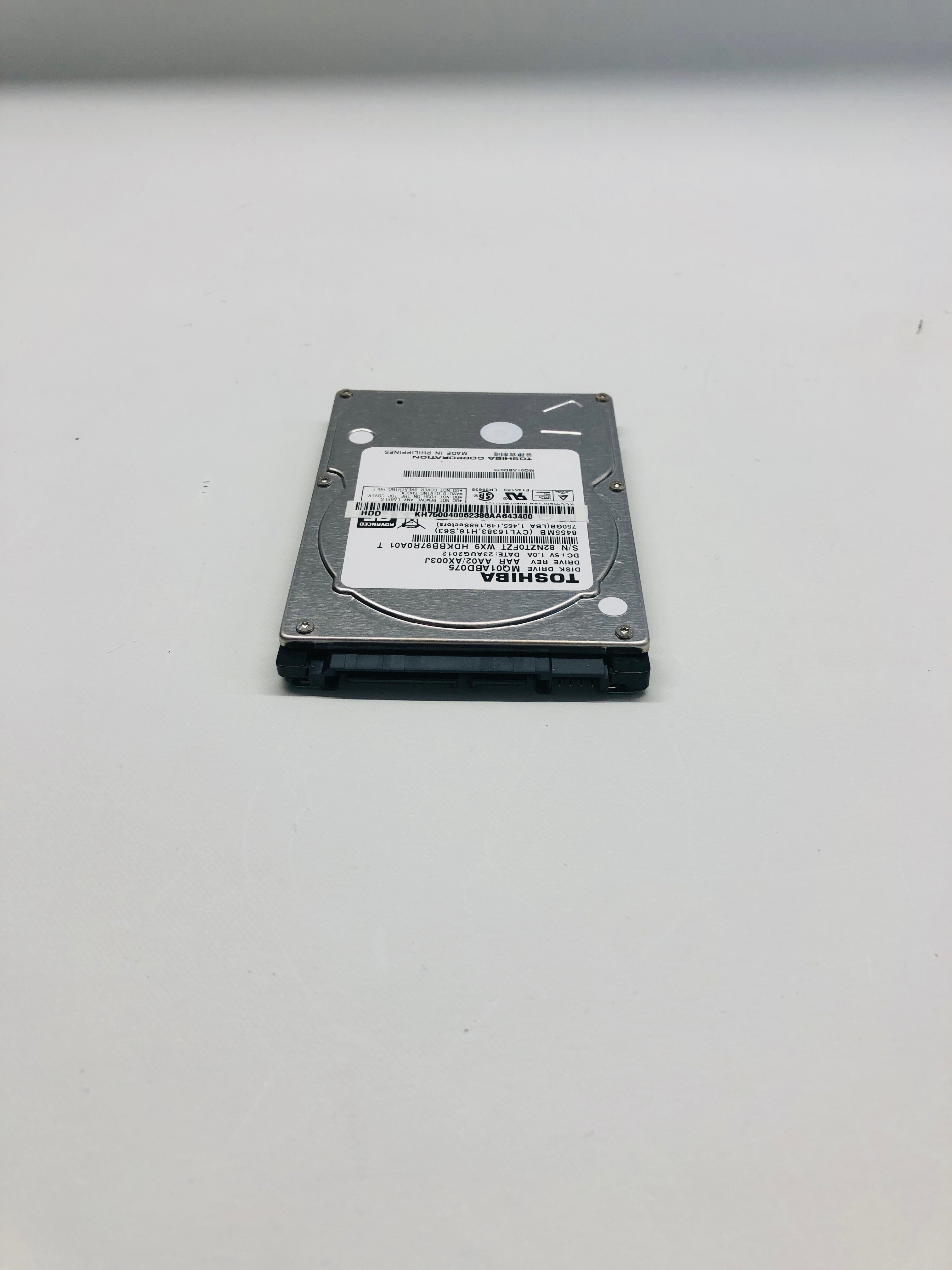 Harde schijf 2.5 inch Toshiba 750 gb