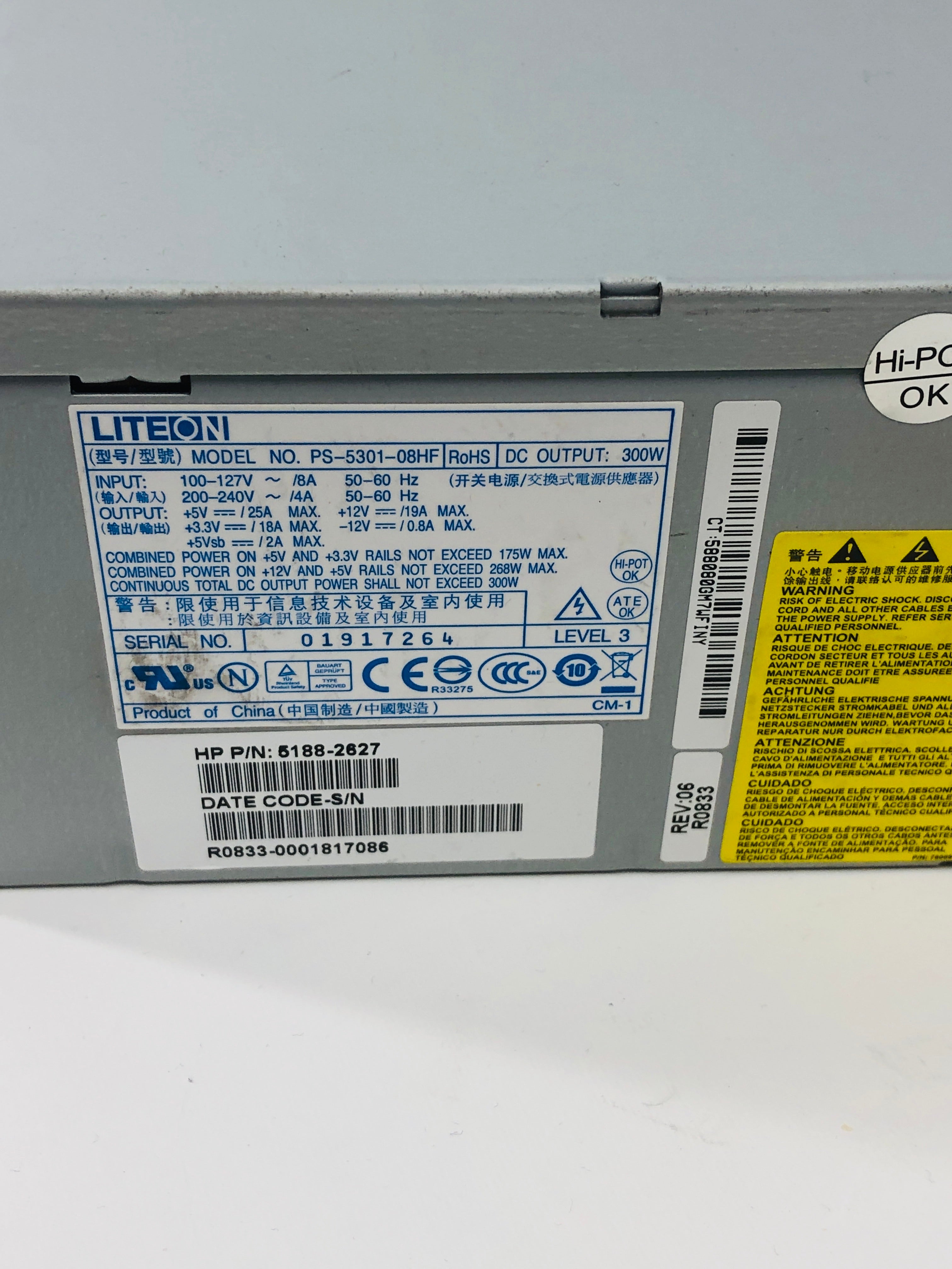 Voeding 300 watt Liteon