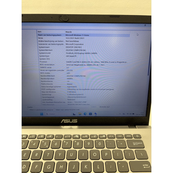 Gebruikte laptop Asus X409FA-EK064T