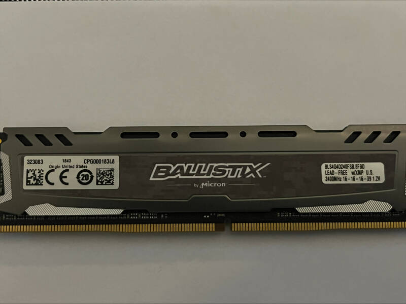 Desktop gebruikte geheugen 4 gb ddr4