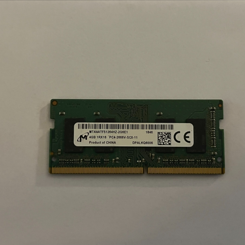 Laptop geheugen 4gb ddr4 260pin