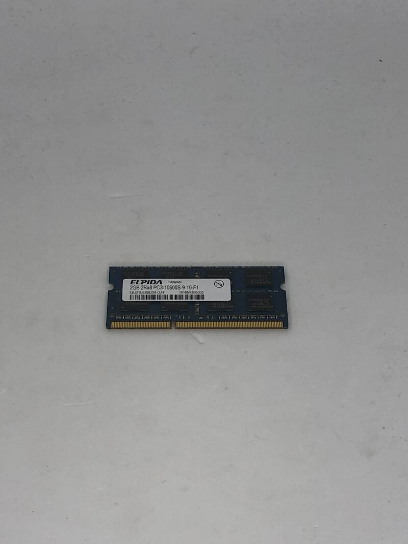 Laptop geheugen 2 gb ddr3 10600s