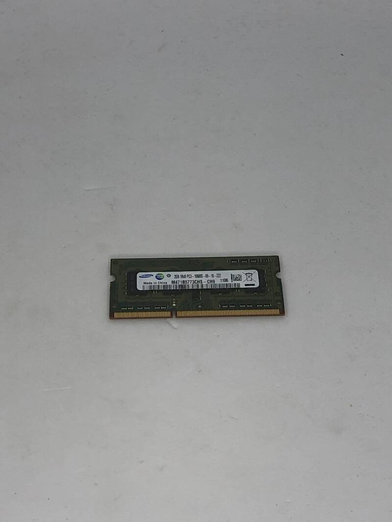 Laptop geheugen 2gb 1rx8 ddr3 10600s