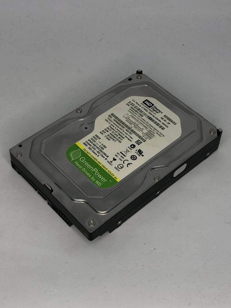 Harde schijf 500gb Western Digital Green 3.5 inch