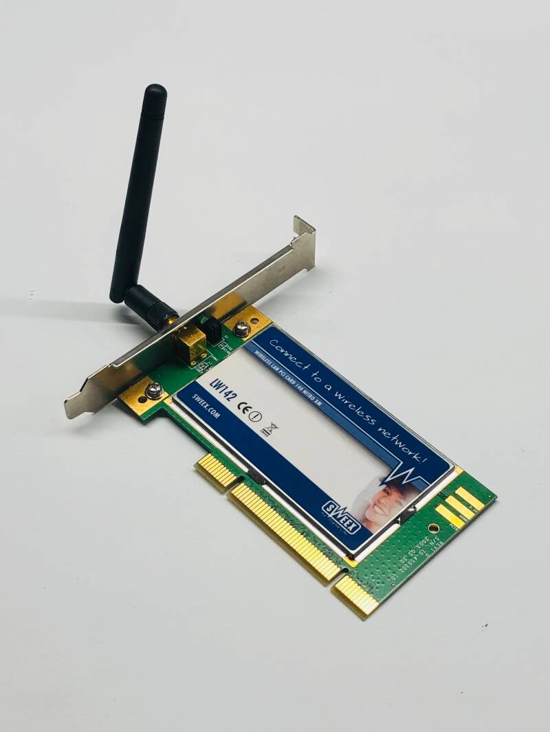 Gebruikte wifi kaart Sweex LW142