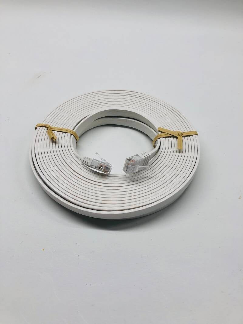 UTP Kabel wit plat 15 meter