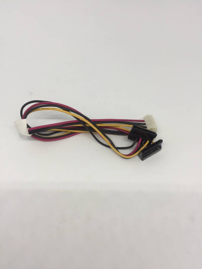 Molex naar sata kabel 0.6 cm dubbel