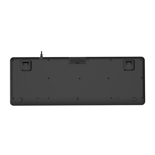Slimline bedraad toetsenbord met achtergrondverlichting, zwart, US layout