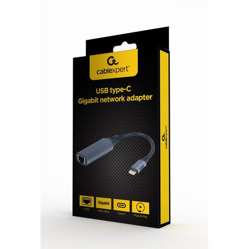 USB-C Gigabit netwerk adapter kabel 0.15 meter