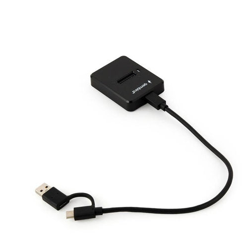Desktop USB Type-C M.2 SATA & NVME SSD-dockingstation, zwart