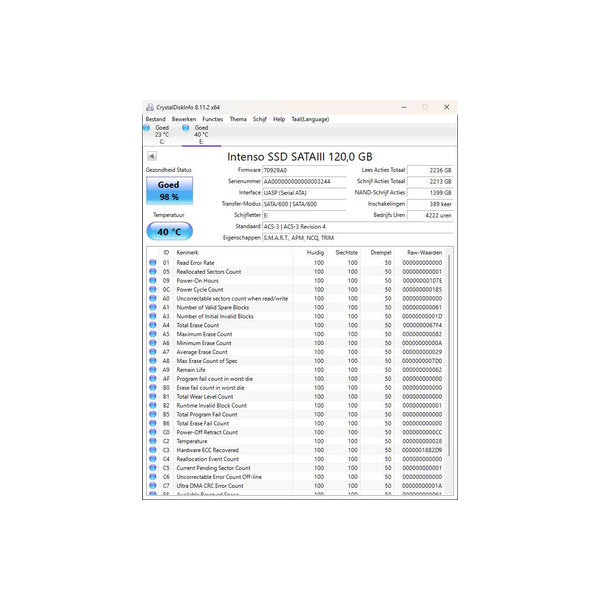 Intenso ssd 120 gb