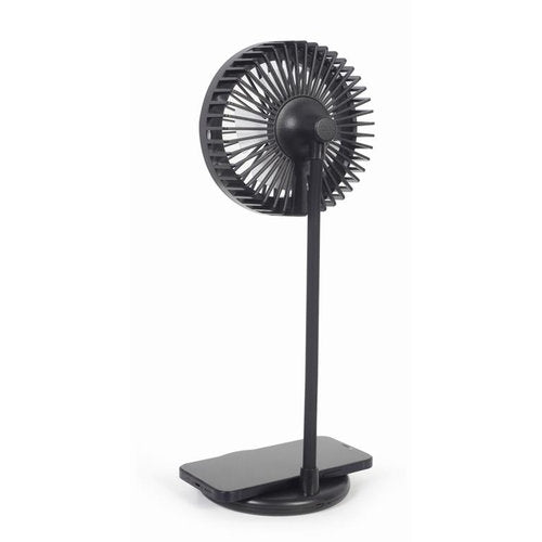 Bureaulamp met ventilator en draadloze oplader 10 Watt